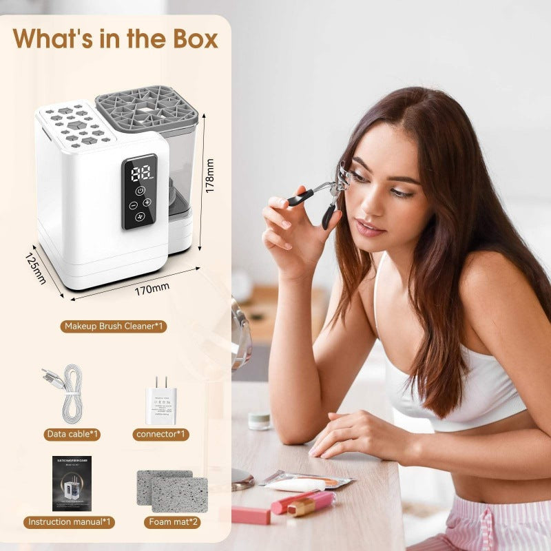 Portable USB Makeup Brush Cleaning and Drying Machine