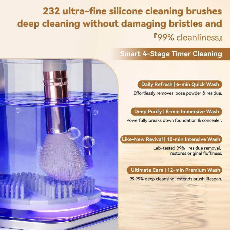 Portable USB Makeup Brush Cleaning and Drying Machine