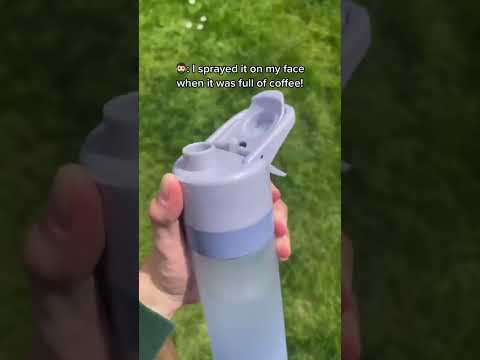Spray Water Bottle For Outdoor Sport Fitness Water Cup & Large Spray Bottle